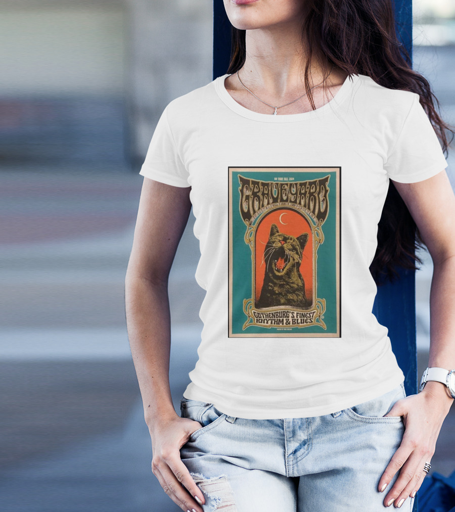 Graveyard On Tour Fall 2024 Gothenburg's Finest Rhythm And Blues T-Shirt