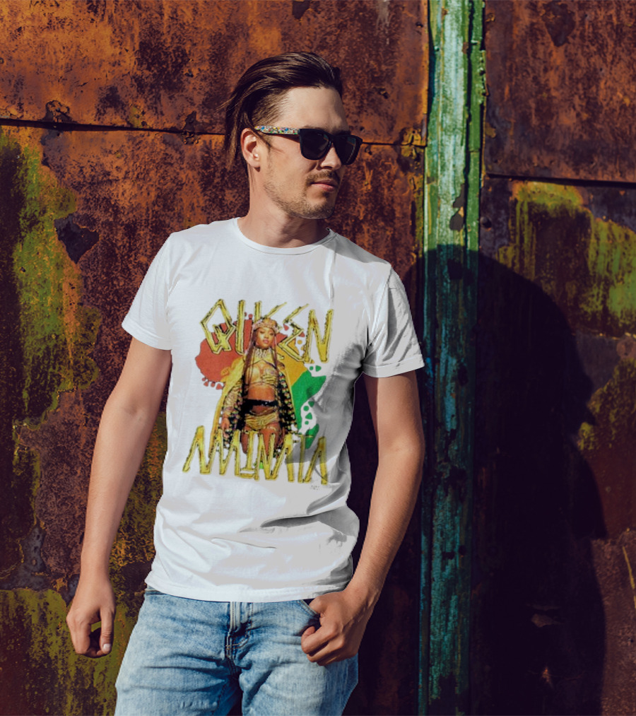 Queen Aminata Royalty Regal Style Fashion Afrocentric Vibes T-Shirt