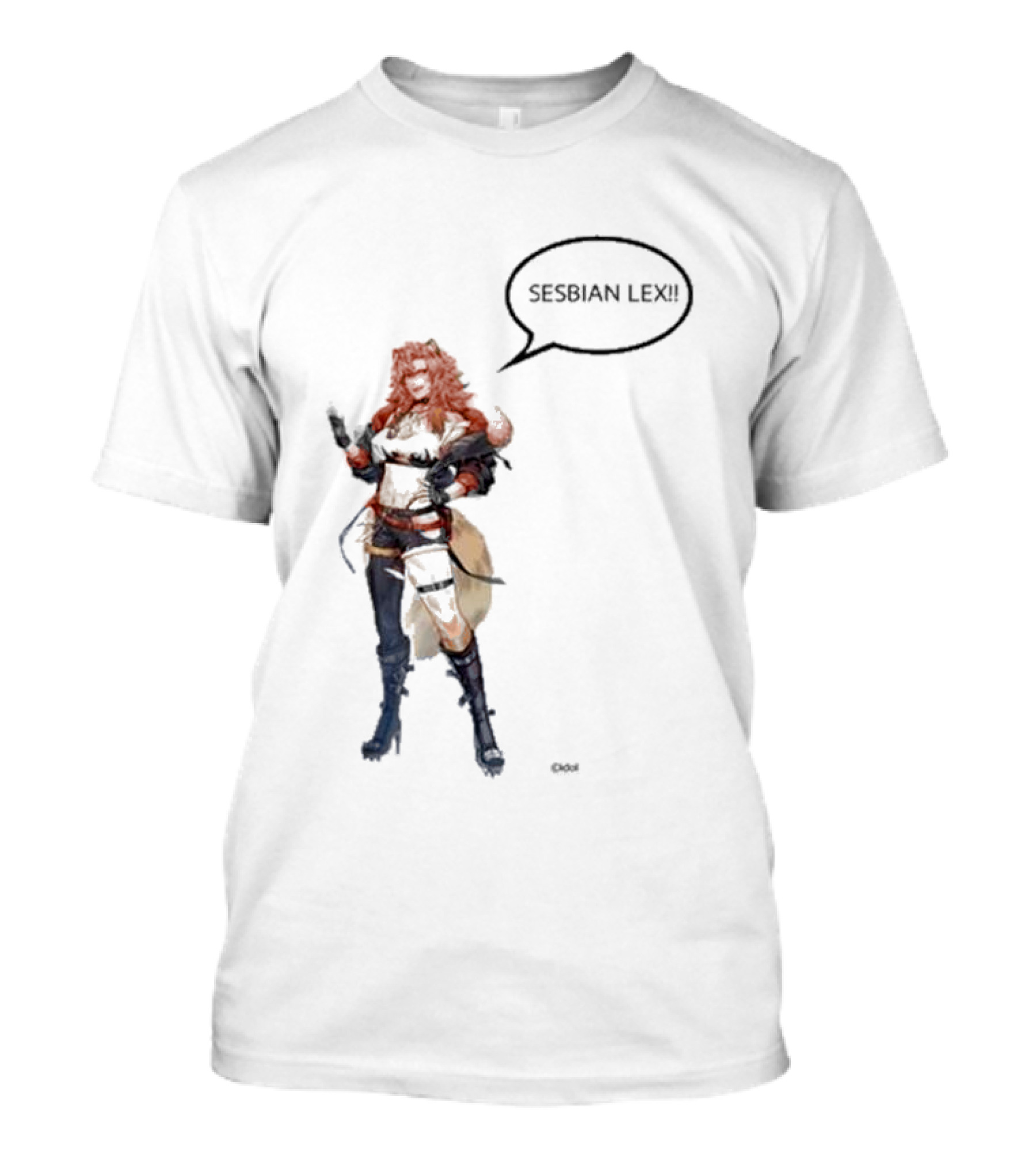 Yena Youngblood Sesbian Lex Fantasy Warrior Character T-Shirt