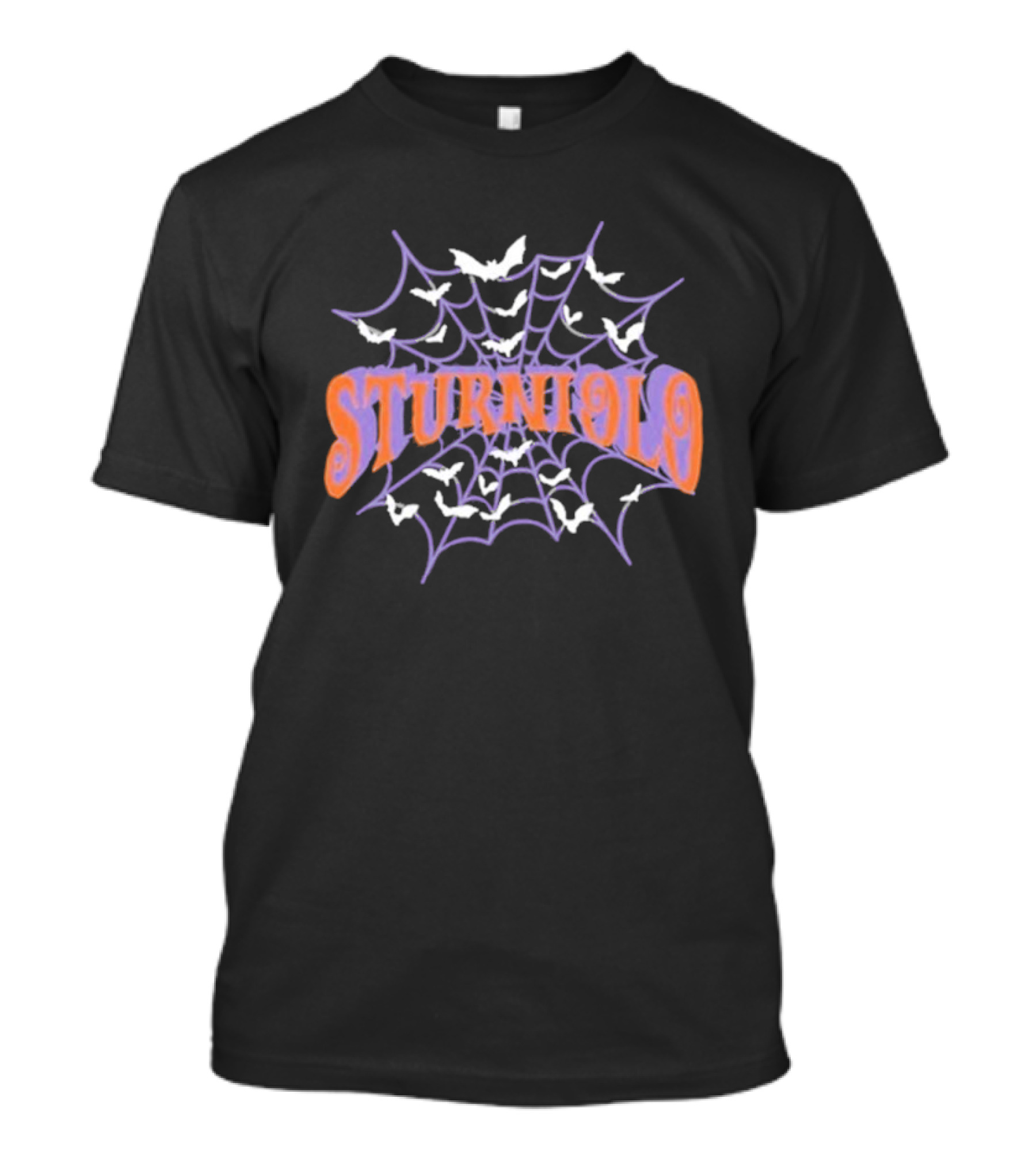 Sturniolo Halloween Bats And Web T-Shirt