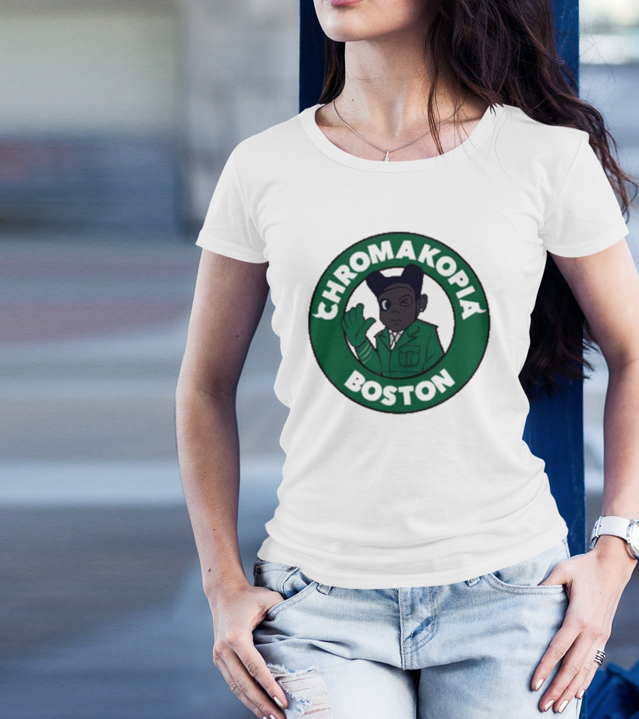 Chromakopia Boston Green Circle Character T-Shirt