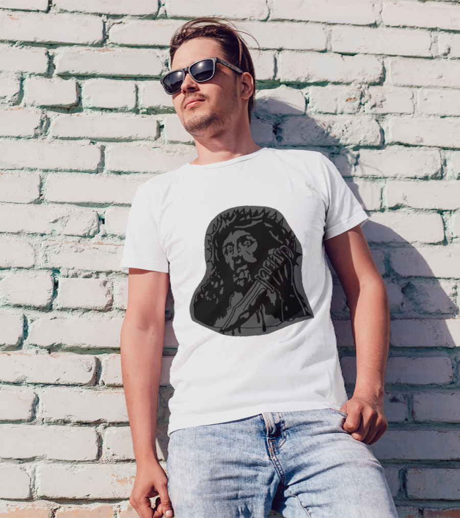 Section8la Jesus Kills Black And White Sword T-Shirt