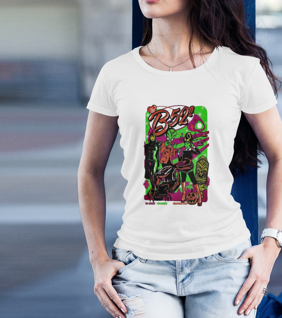 The B-52s Halloween 2024 At The Anthem Washington DC T-Shirt
