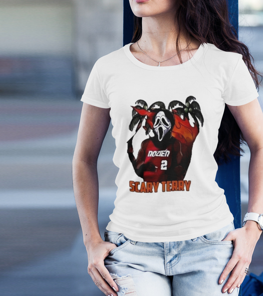 Terry Rozier Scary Terry Nozien 2 Basketball Mexico T-Shirt
