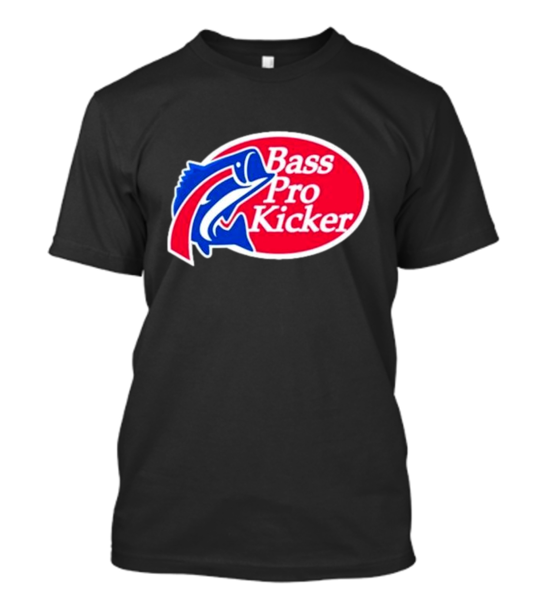 Carl Cordes Bass Pro Kicker Logo Fish T-Shirt