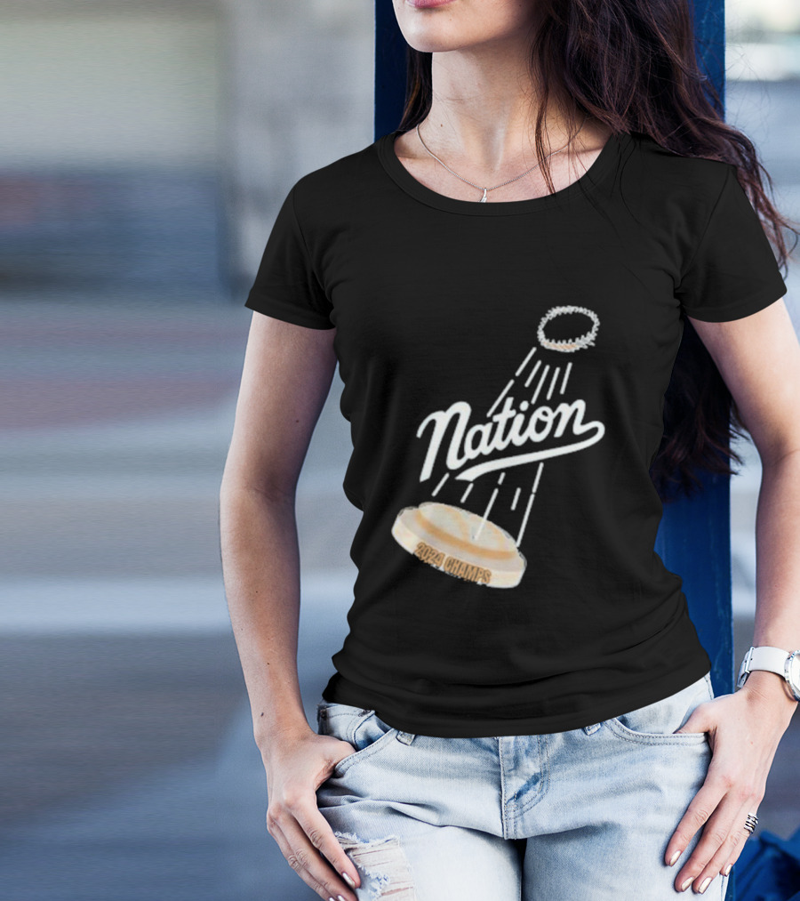 Nation 2024 Champs Dodger Rings T-Shirt