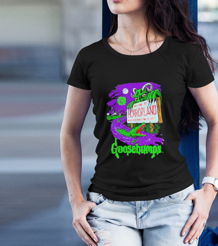Goosebumps Welcome To Horrorland Where Nightmares Come To Life T-Shirt