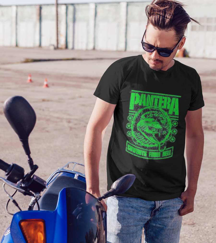 Pantera Snake Cowboys From Hell T-Shirt