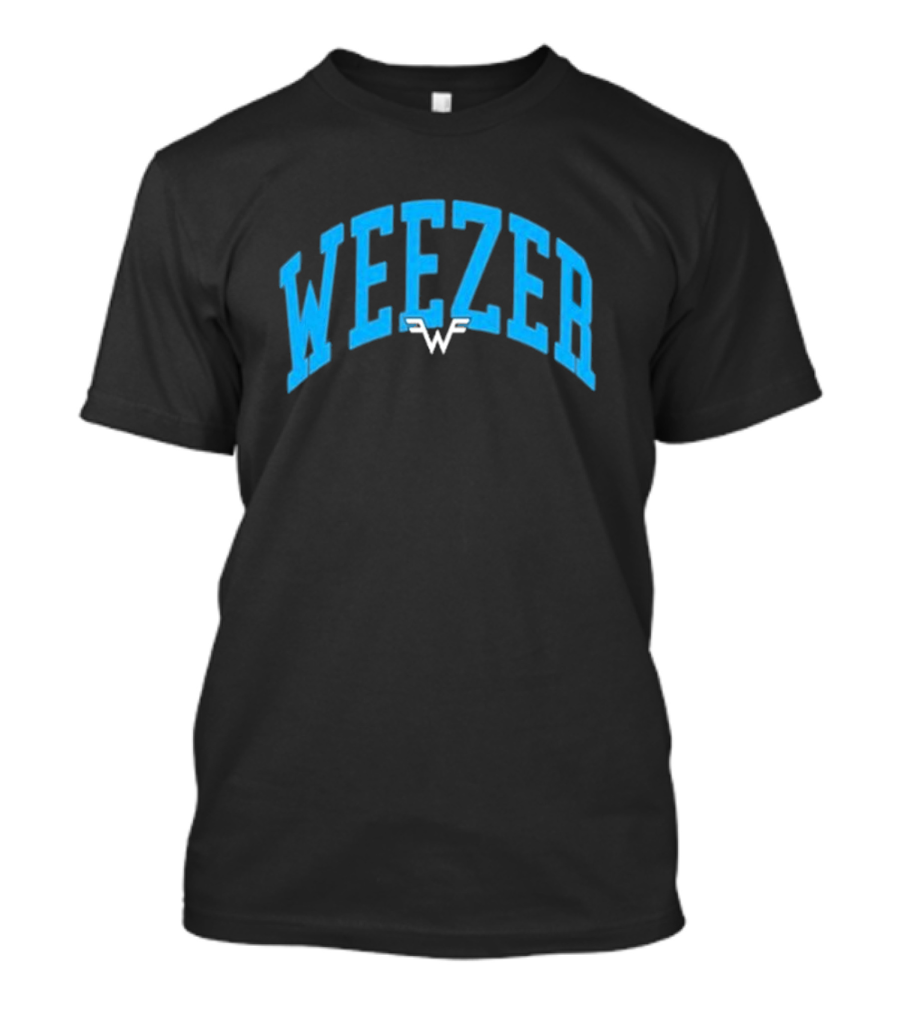 Weezer Collegiate Style With W T-Shirt