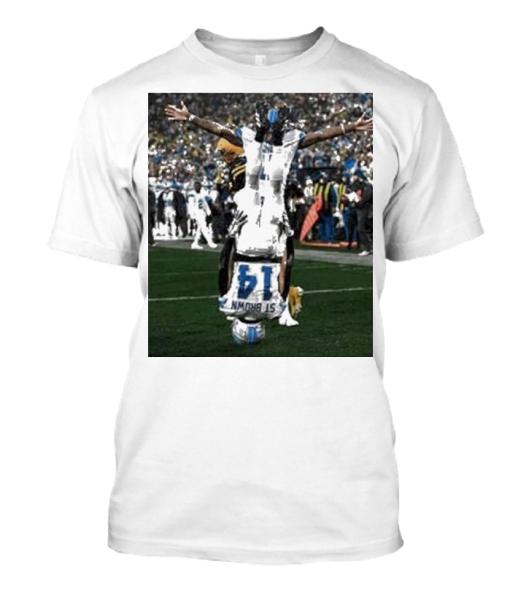 Amon Ra St Brown Ice Cold Touchdown Celebration Football Detroit Lions T-Shirt