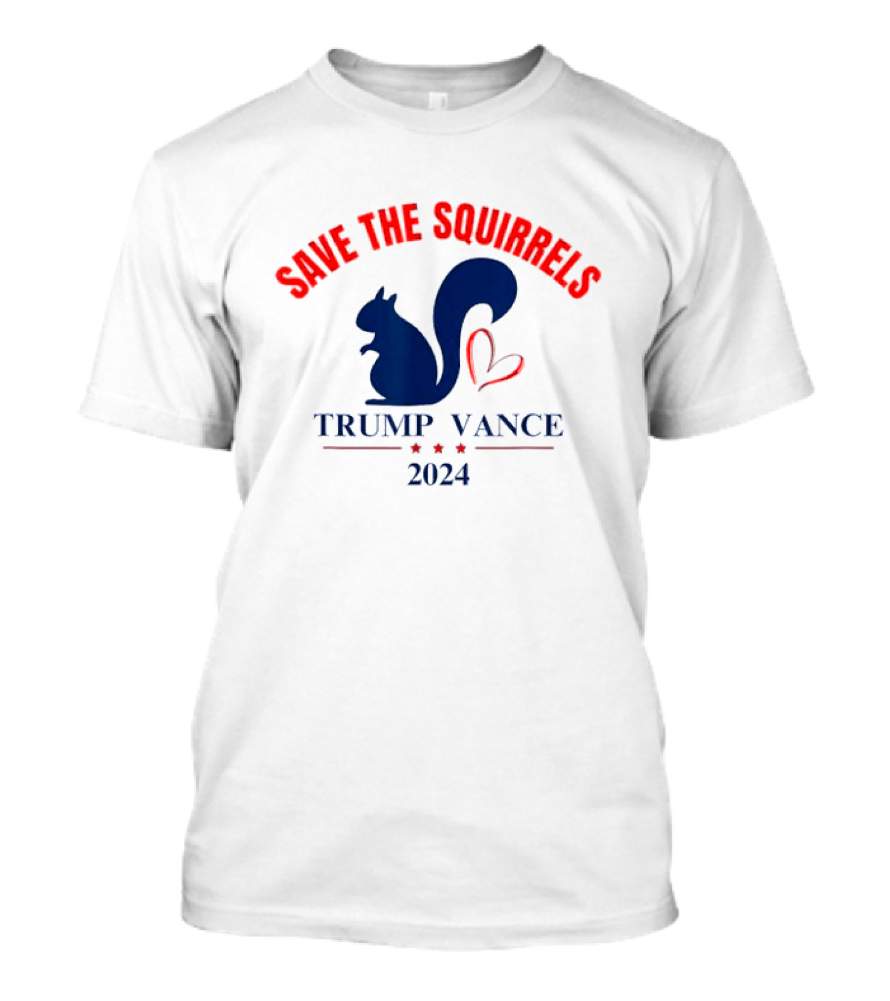 Save The Squirrels Trump Vance T-Shirt