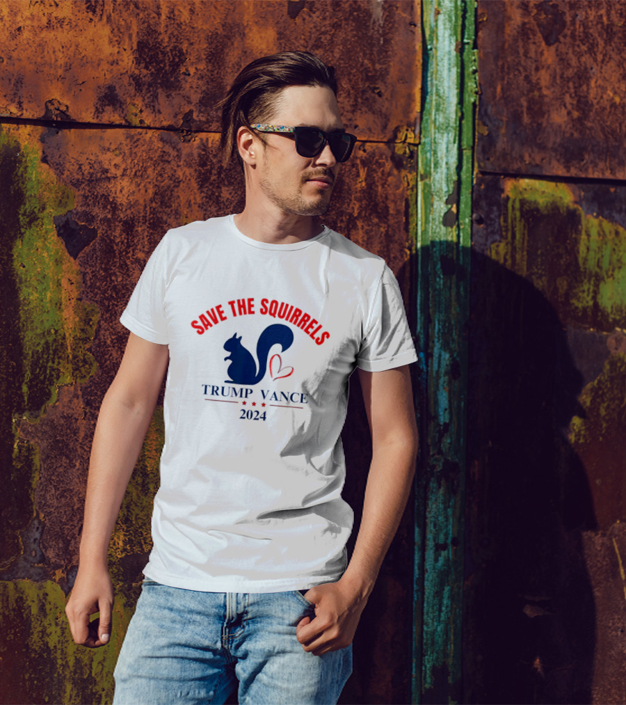 Save The Squirrels Trump Vance T-Shirt