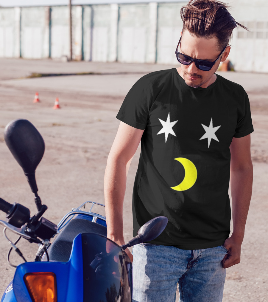 Kamala The Ugandan Giant Moon Stars T-Shirt