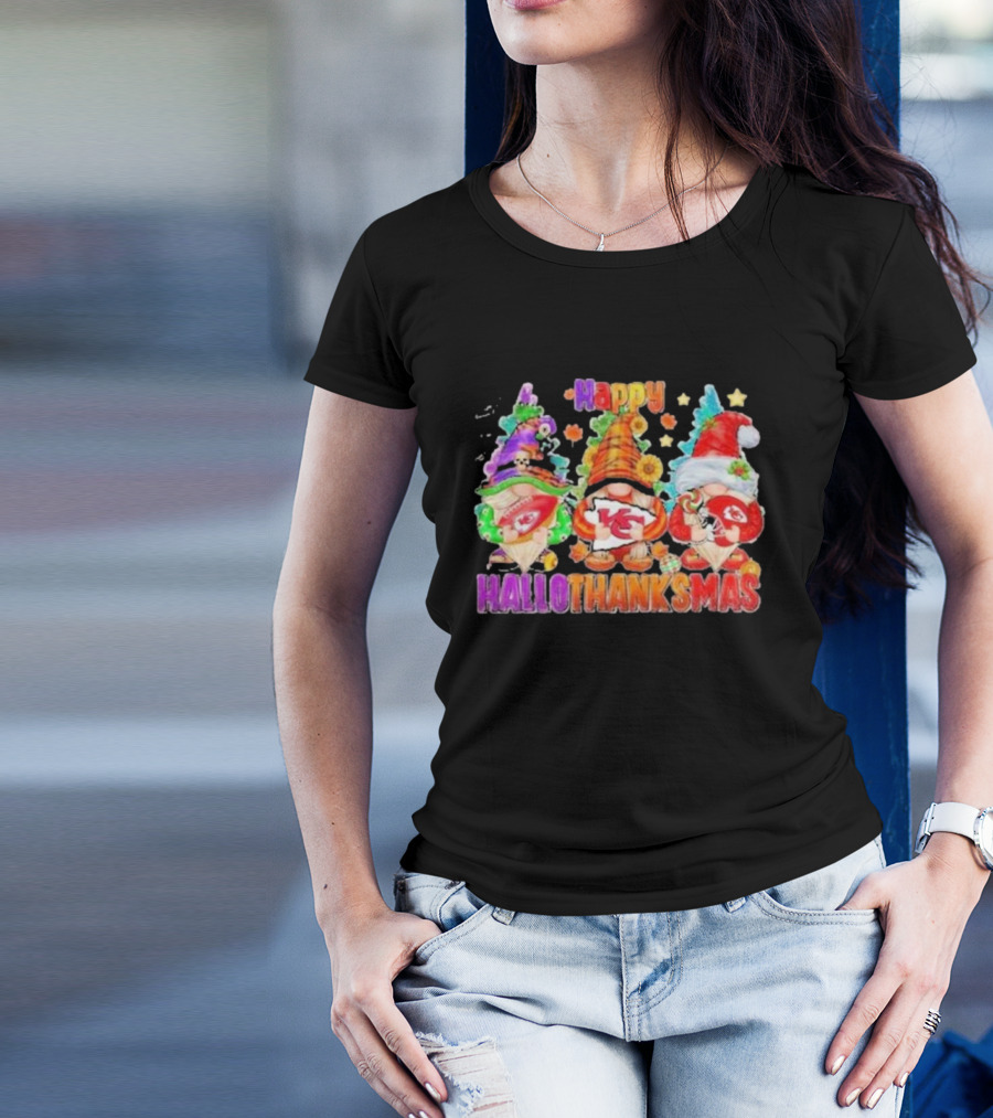 Get Ready For Happy HalloThanksMas With This Kansas City Chiefs T-Shirt