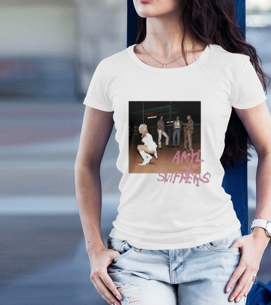 Amyl And The Sniffers Nighttime Band Image Tour T-Shirt