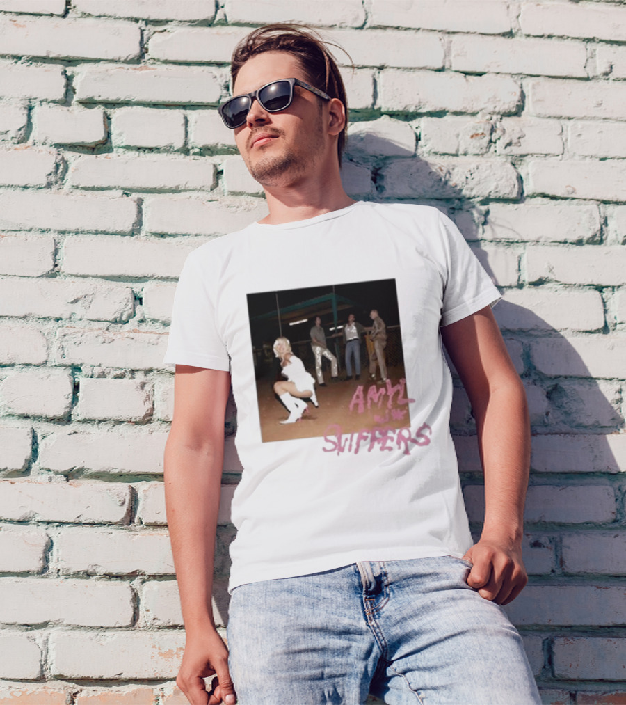 Amyl And The Sniffers Nighttime Band Image Tour T-Shirt