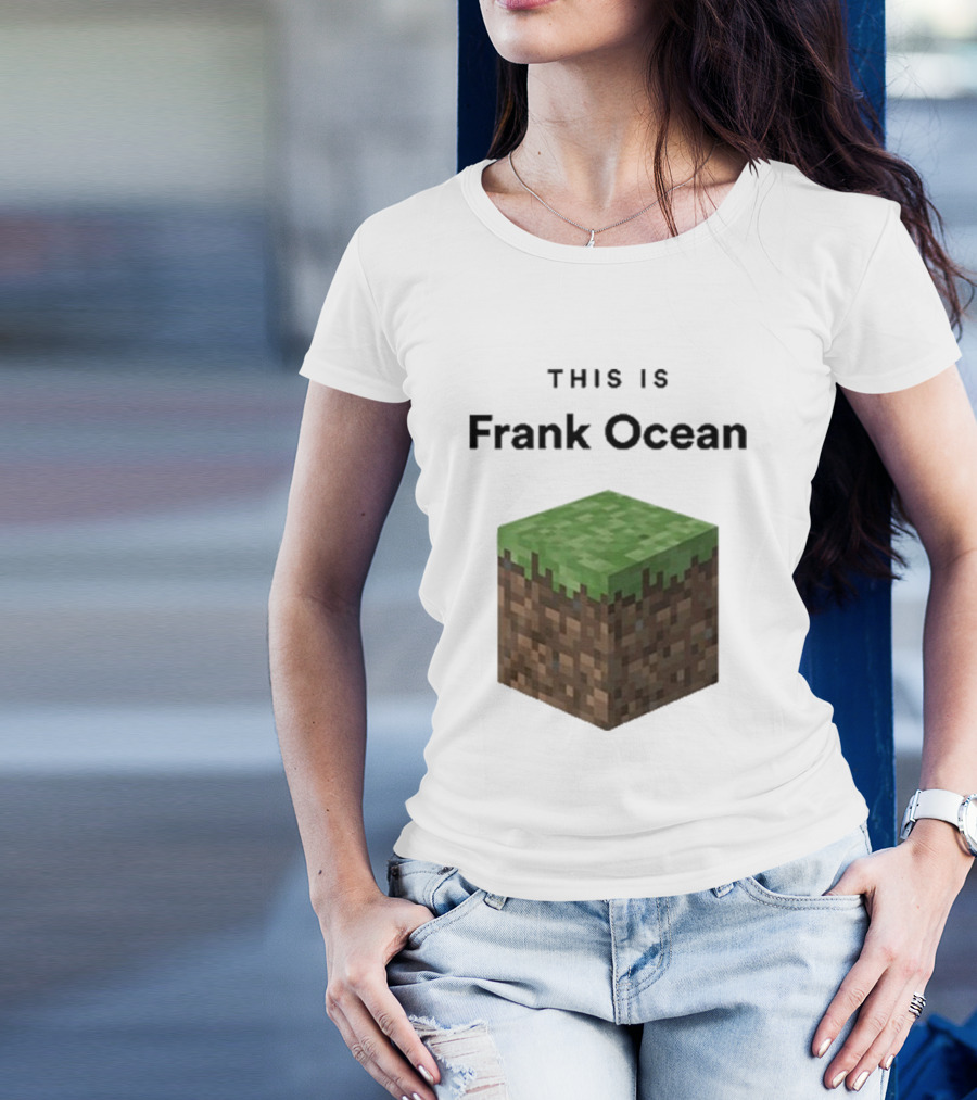 This Is Frank Ocean Minecraft Grass Block Dippy T-Shirt