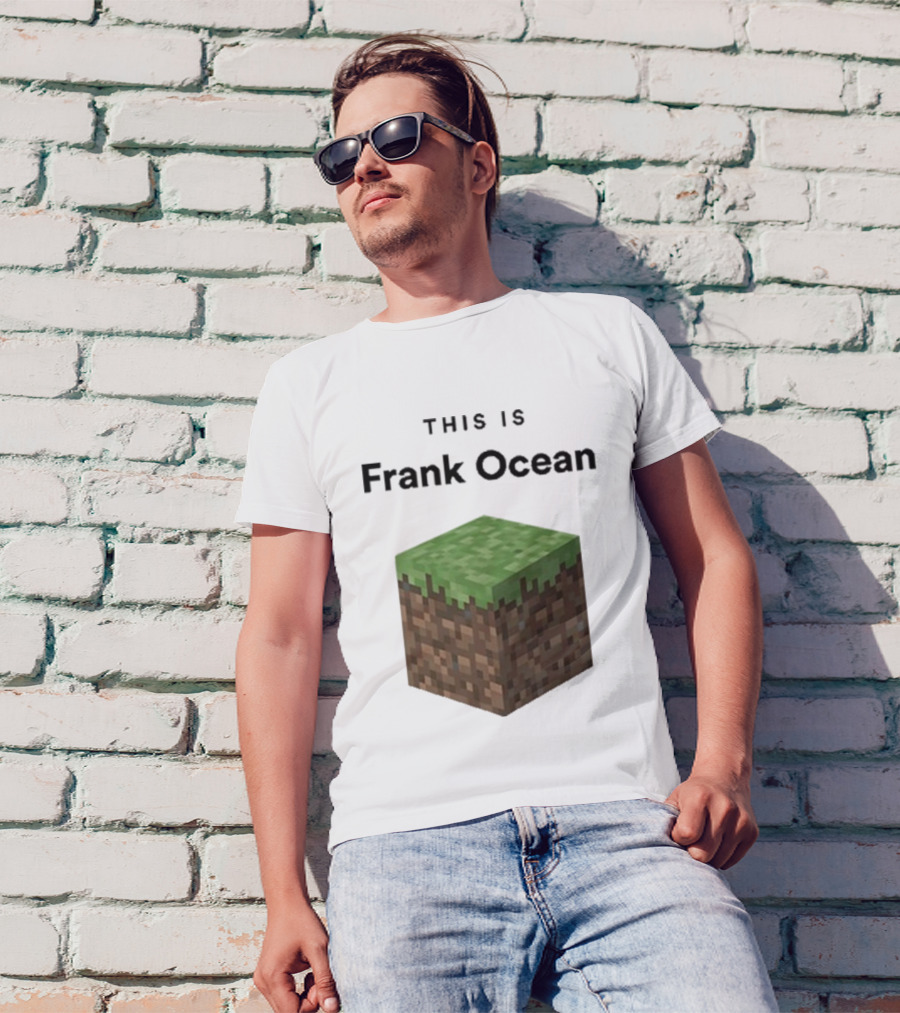 This Is Frank Ocean Minecraft Grass Block Dippy T-Shirt