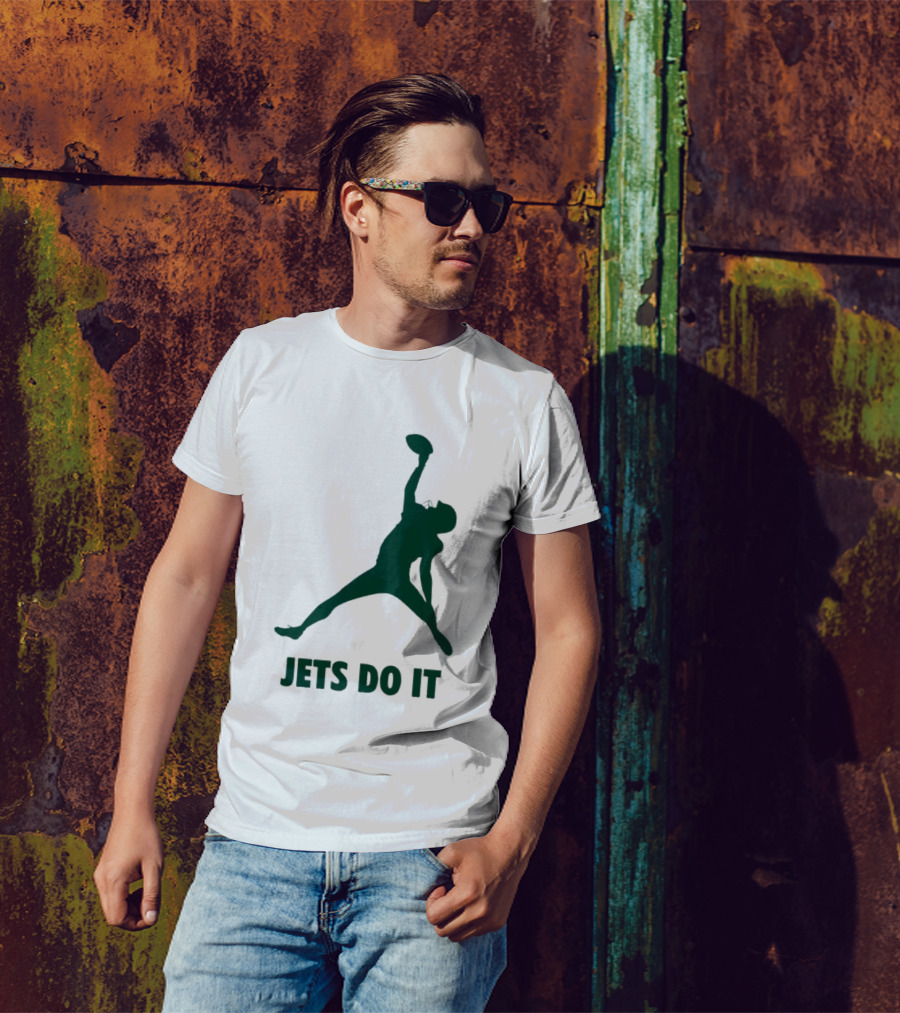 Garrett Wilson Jets Do It Air Catch T-Shirt