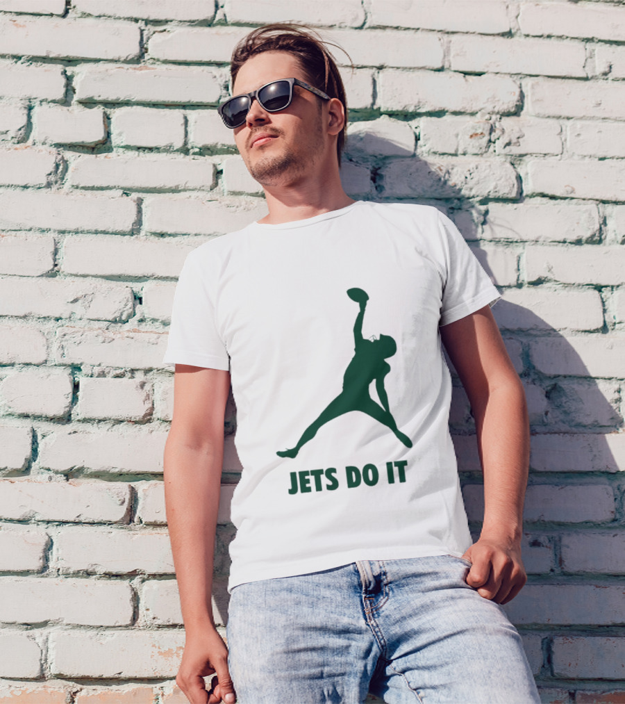 Garrett Wilson Jets Do It Air Catch T-Shirt