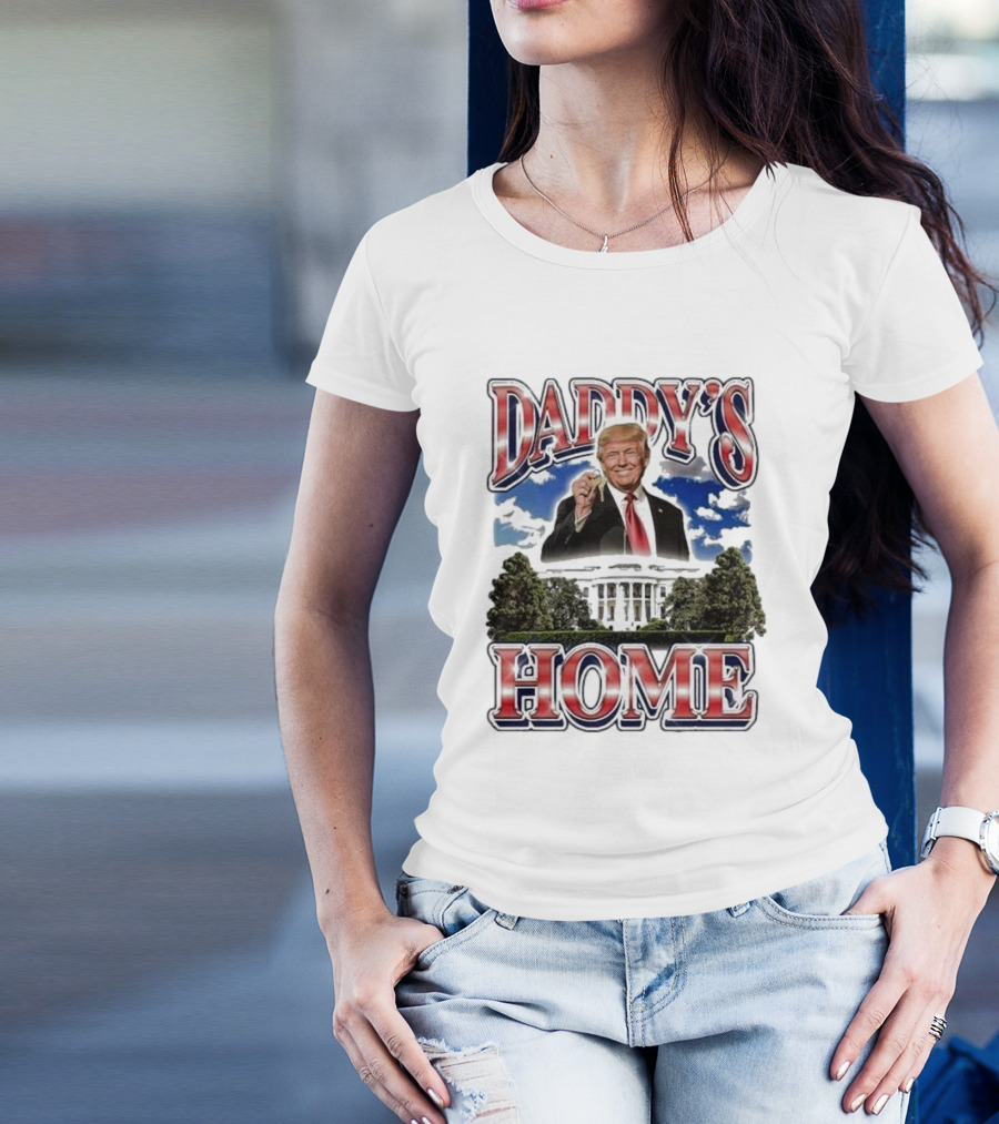 Daddy's Home Trump Key White House T-Shirt