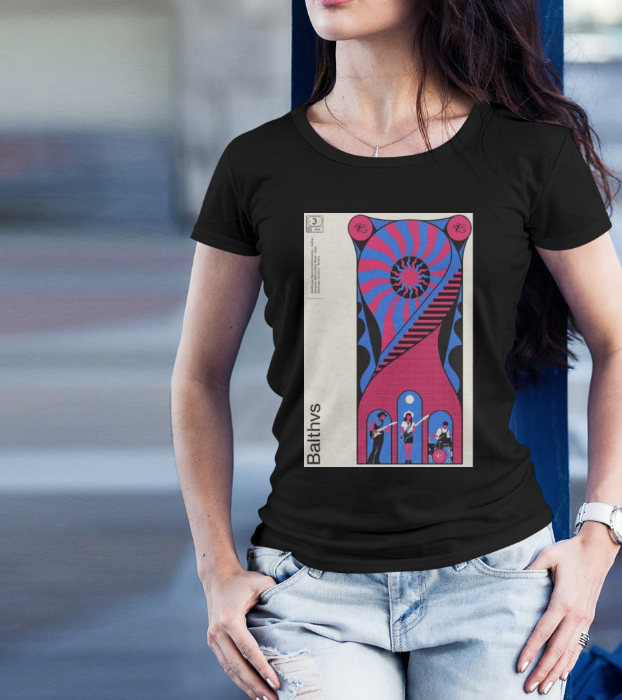 Balthvs Psychedelic Funk Trio Colombian Middle Eastern Music Nov 6 T-Shirt