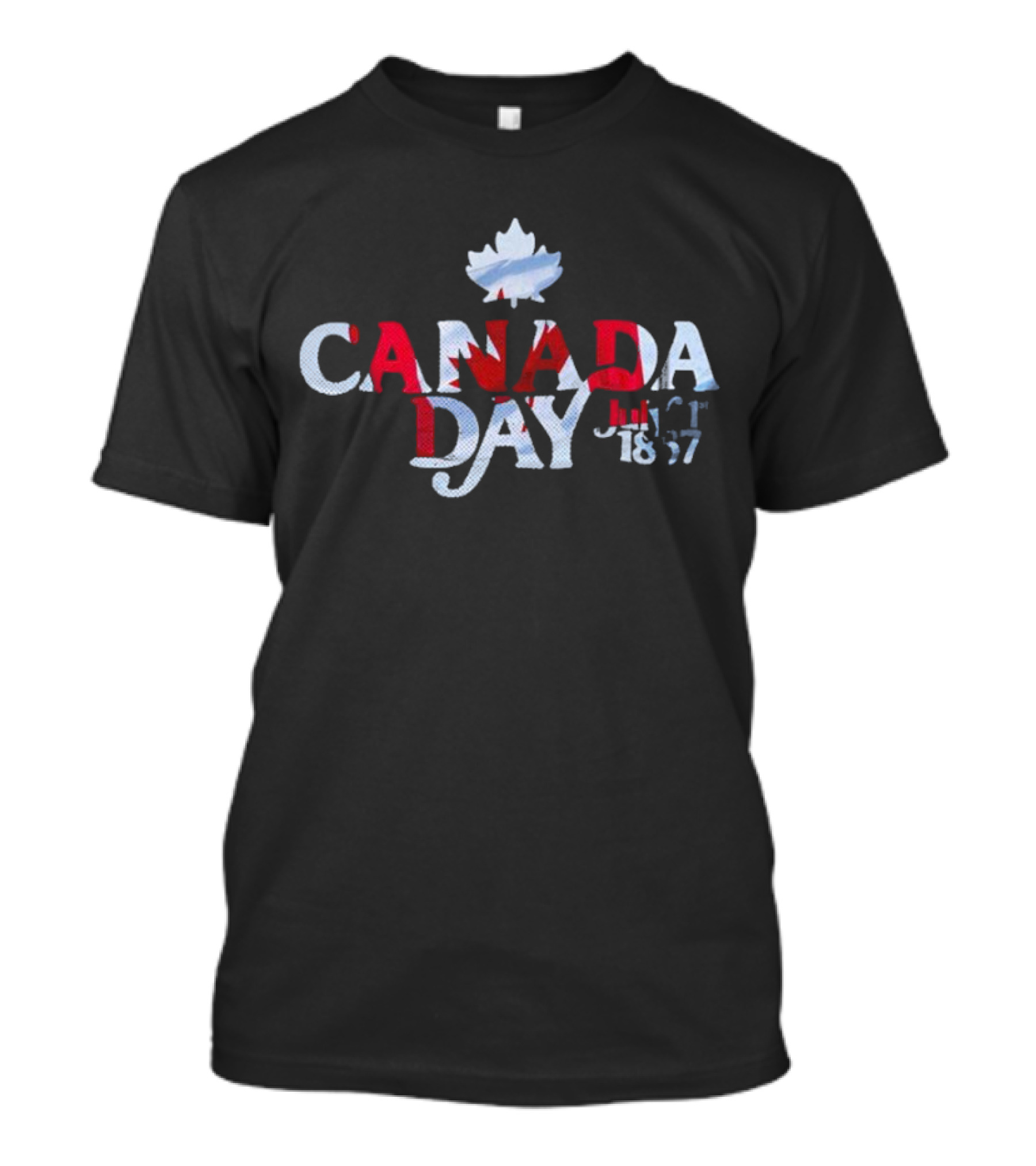Canada Day July 1 Sauced Since 1867 Maple Leaf T-Shirt