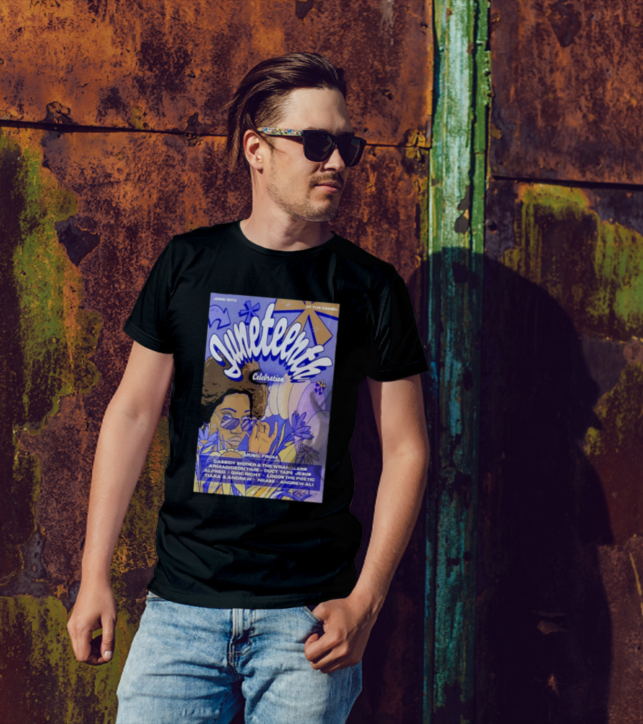 Juneteenth Celebration Featuring Cassidy Snider At The Camel Richmond VA June 19 T-Shirt