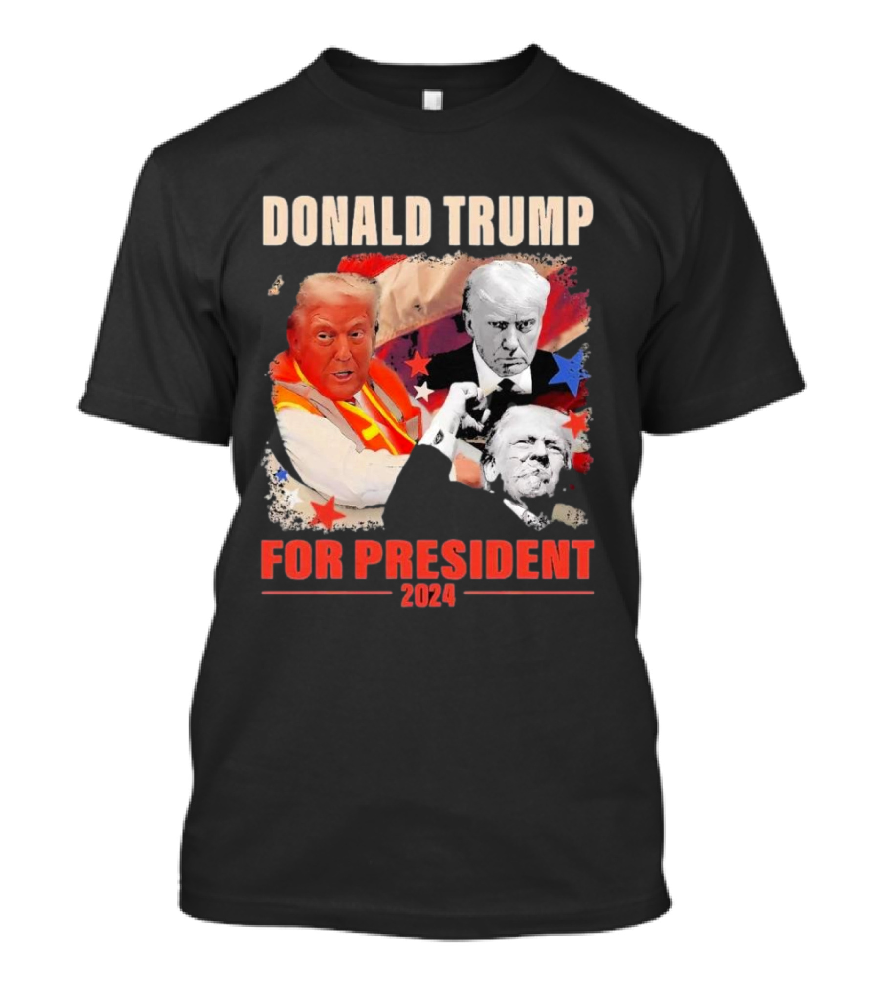 Donald Trump For President 2024 Election Campaign T-Shirt