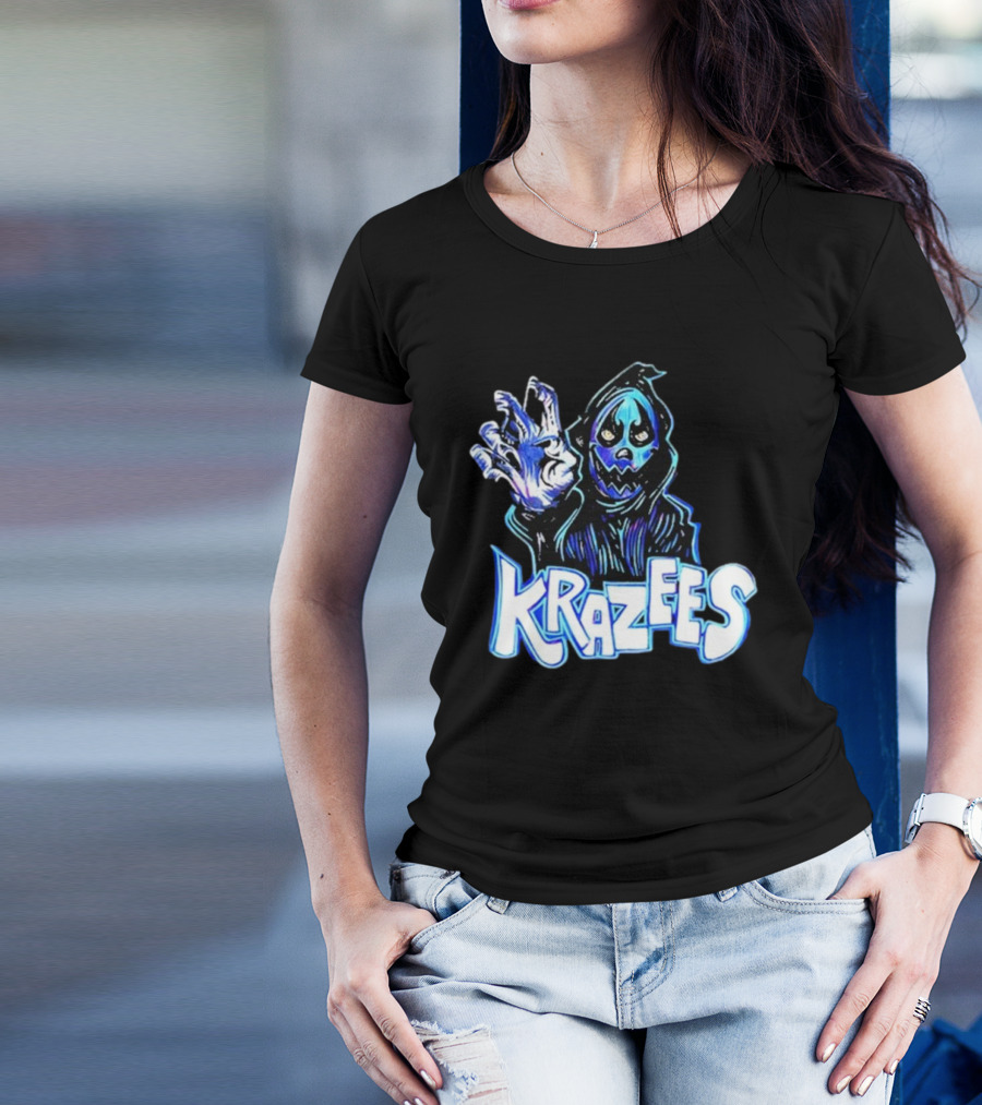 Krazees Grim Reaper Stare Krazees HOK Sent Here To Take You T-Shirt
