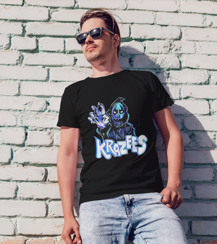 Krazees Grim Reaper Stare Krazees HOK Sent Here To Take You T-Shirt