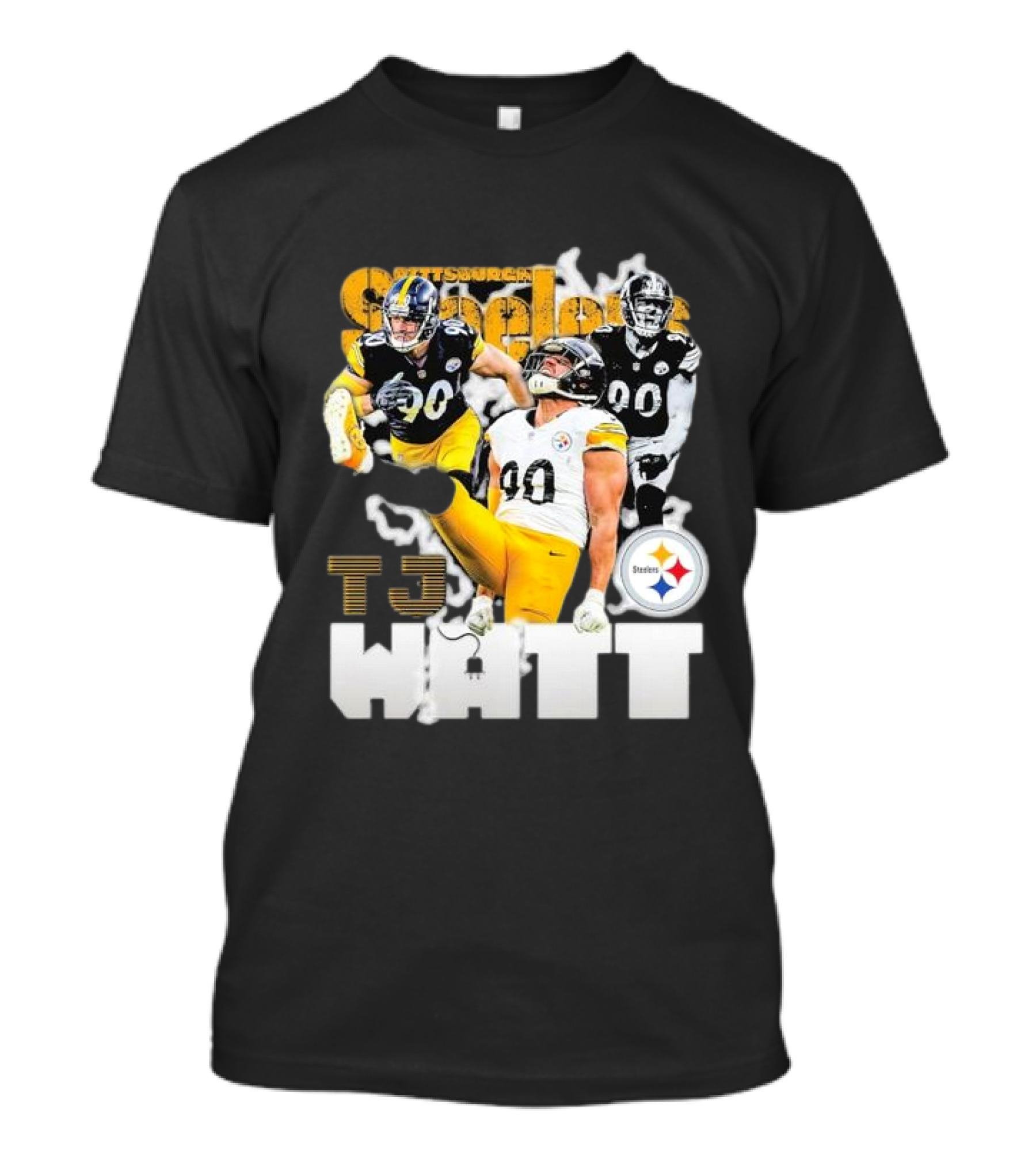 T.J. Watt Pittsburgh Steelers Iconic Player Steelers T-Shirt