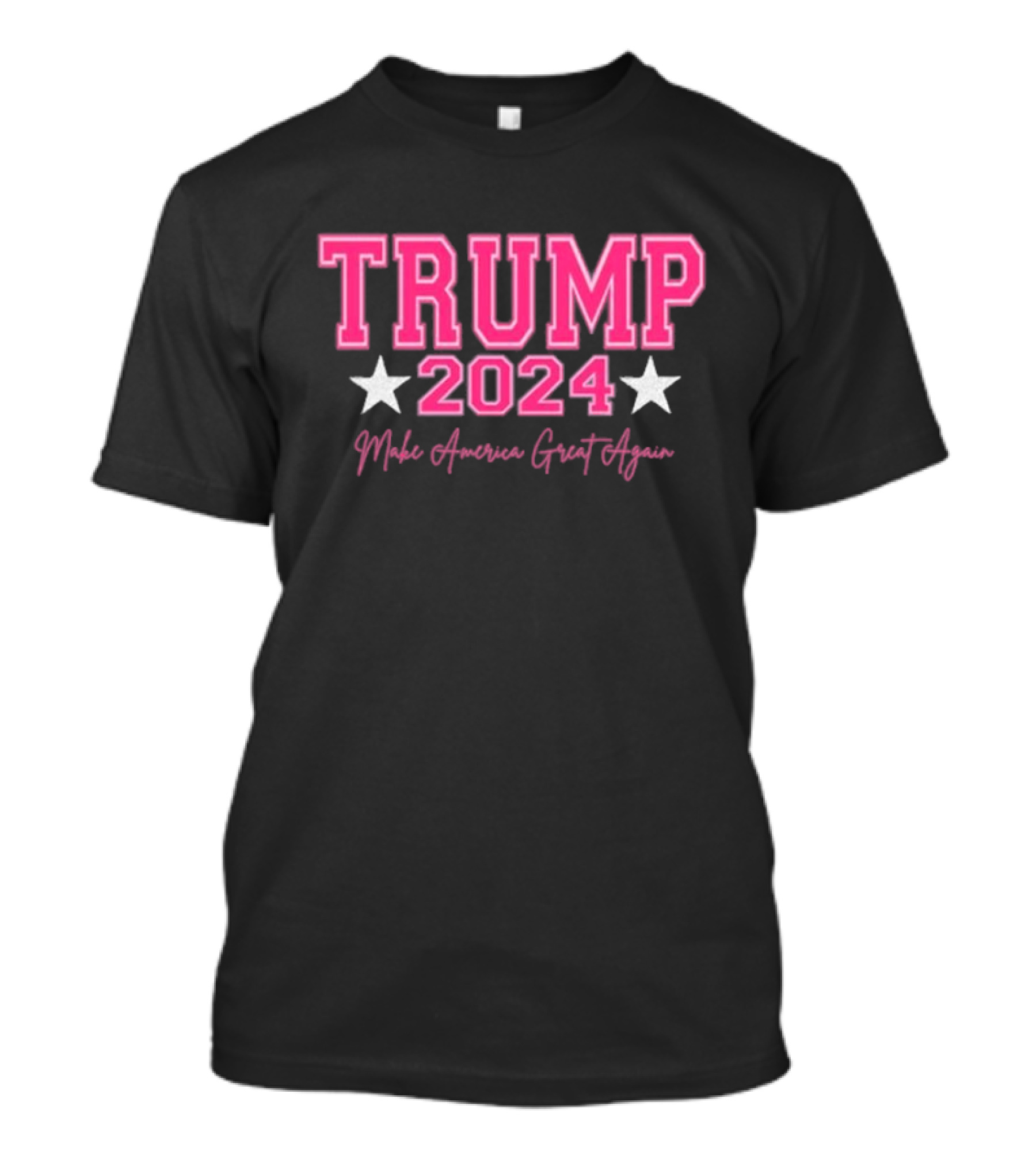 Trump 2024 Make America Great Again Stars T-Shirt