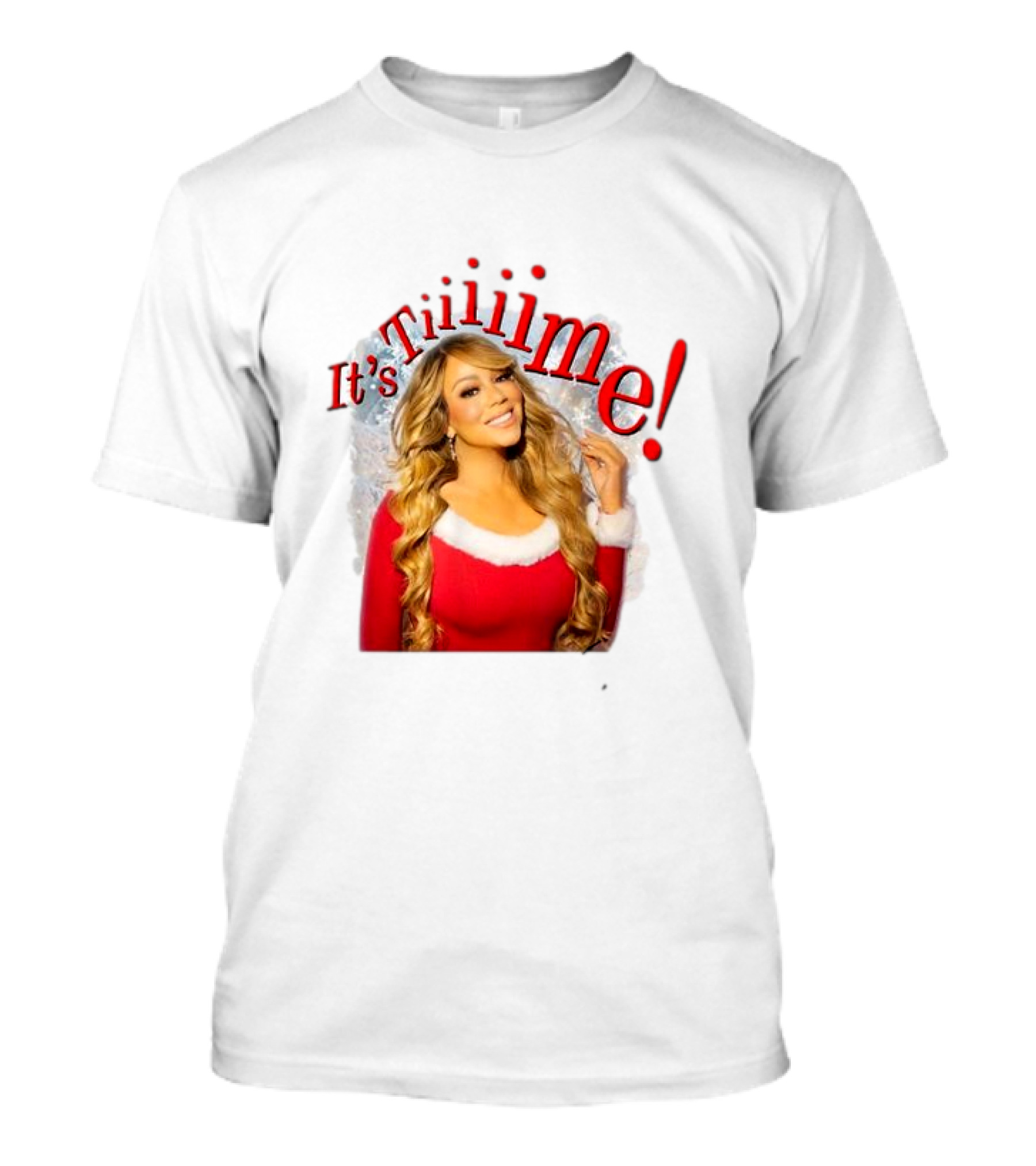 Mariah Carey It's Tiiiime Holiday Celebration 30th Anniversary T-Shirt