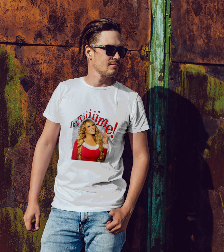 Mariah Carey It's Tiiiime Holiday Celebration 30th Anniversary T-Shirt