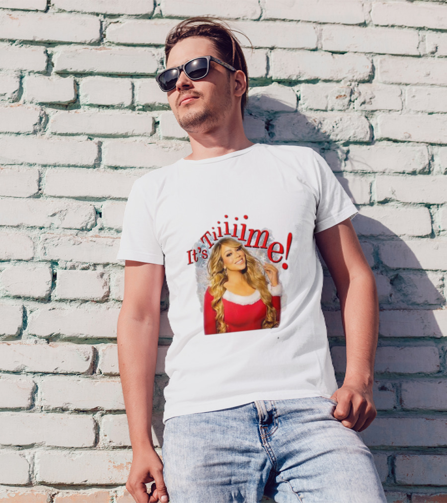 Mariah Carey It's Tiiiime Holiday Celebration 30th Anniversary T-Shirt