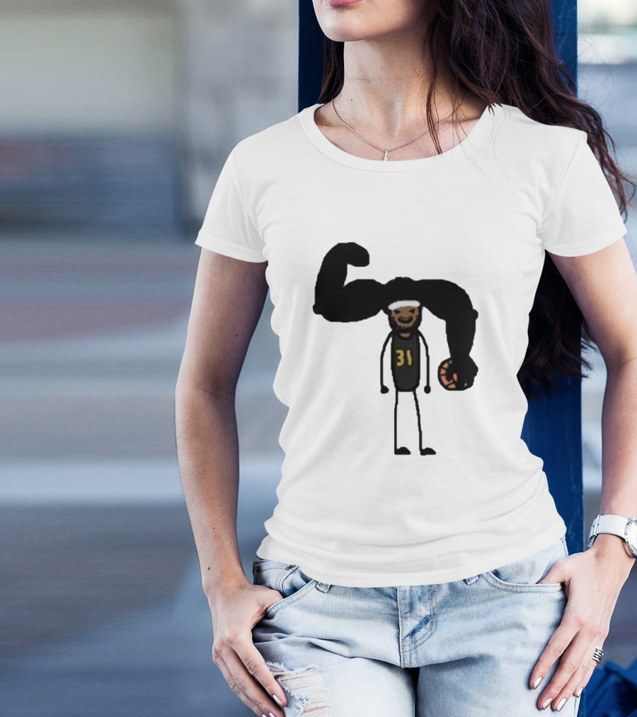 Paint The Fro Basketball Player Number 31 Basketball T-Shirt