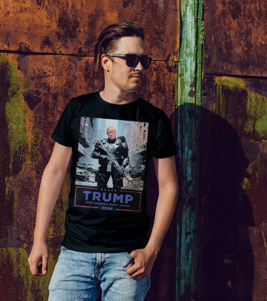 Trump 2024 Apocalyptic Make America Great Again T-Shirt