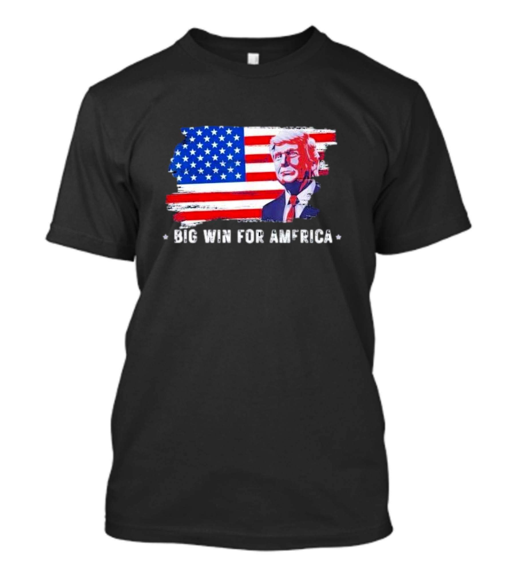 Big Win For America We Won Trump 47th President Election Vote T-Shirt