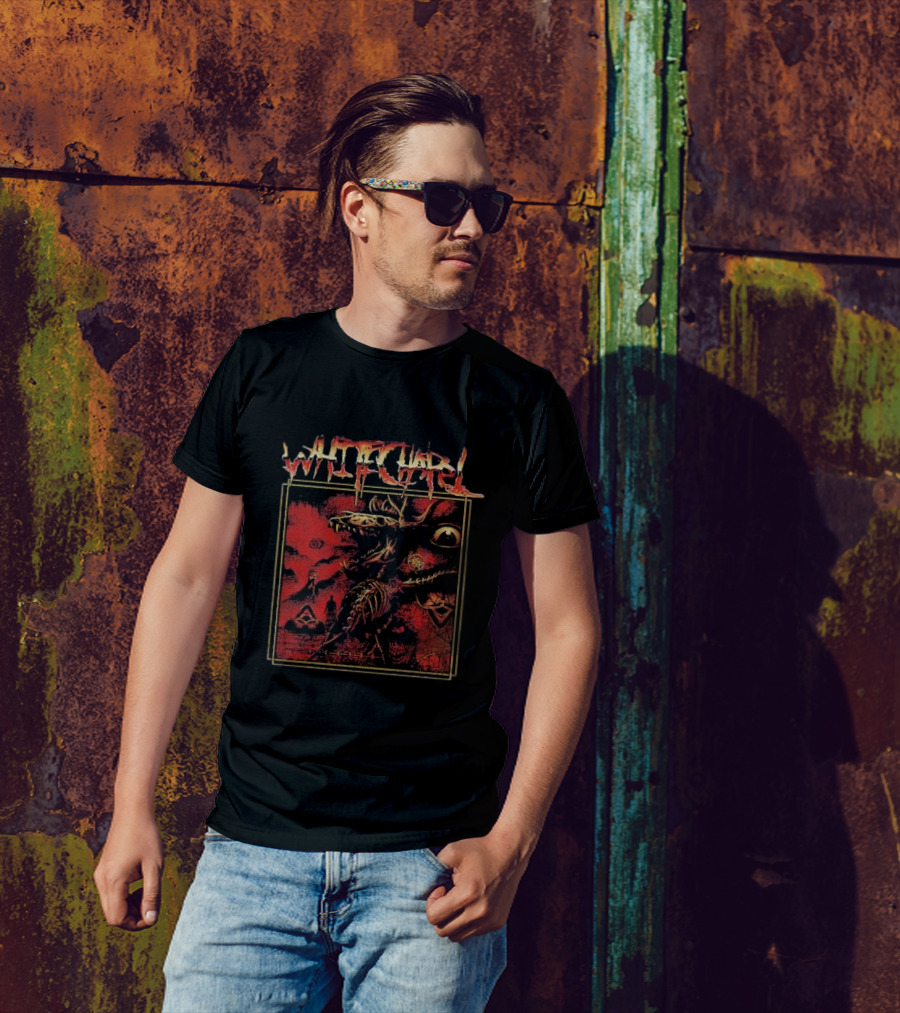 Whitechapel Wendigo Horror Black T-Shirt