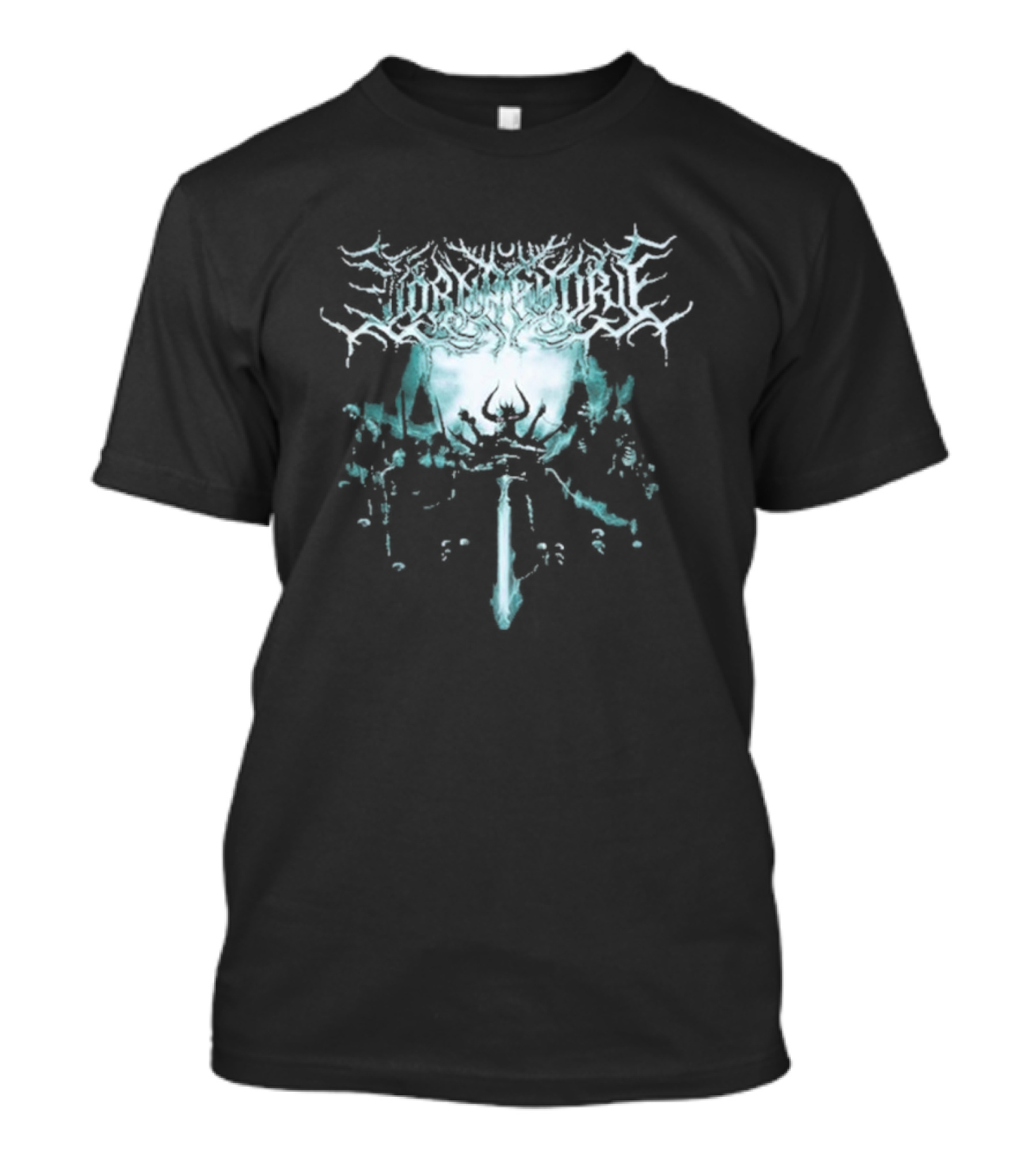 Lorna Shore Morta Sword 2024 Black Metal Aesthetic T-Shirt