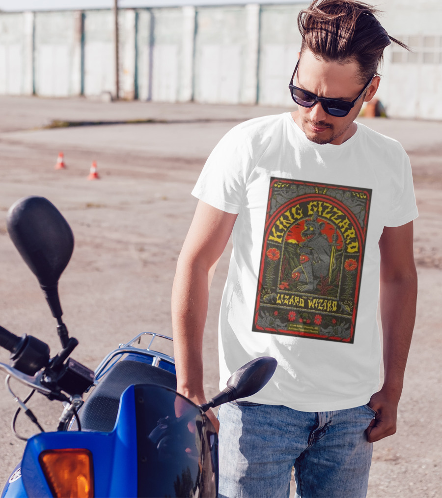 King Gizzard And The Lizard Wizard Phoenix AZ 11-09-2024 Arizona Financial Theatre Tour T-Shirt