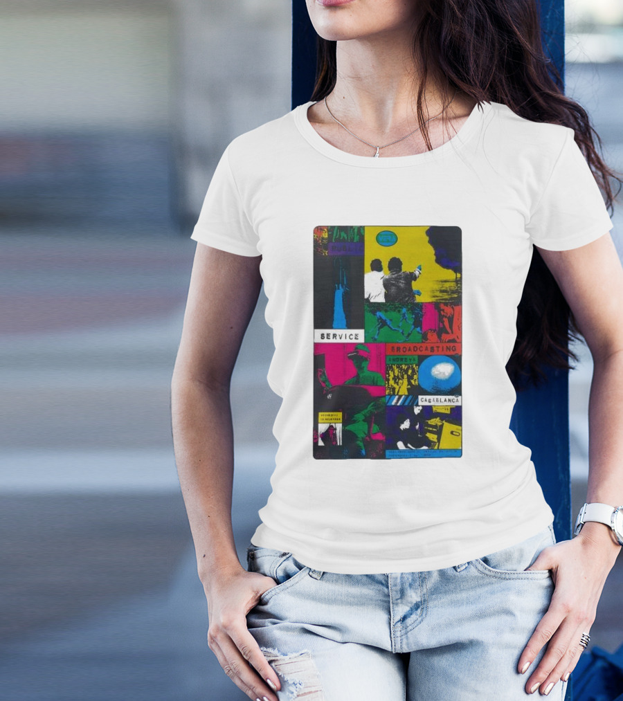 Service Broadcasting Groningen Netherlands Nov 13 2024 Tour Casablanca Public Image Limited T-Shirt