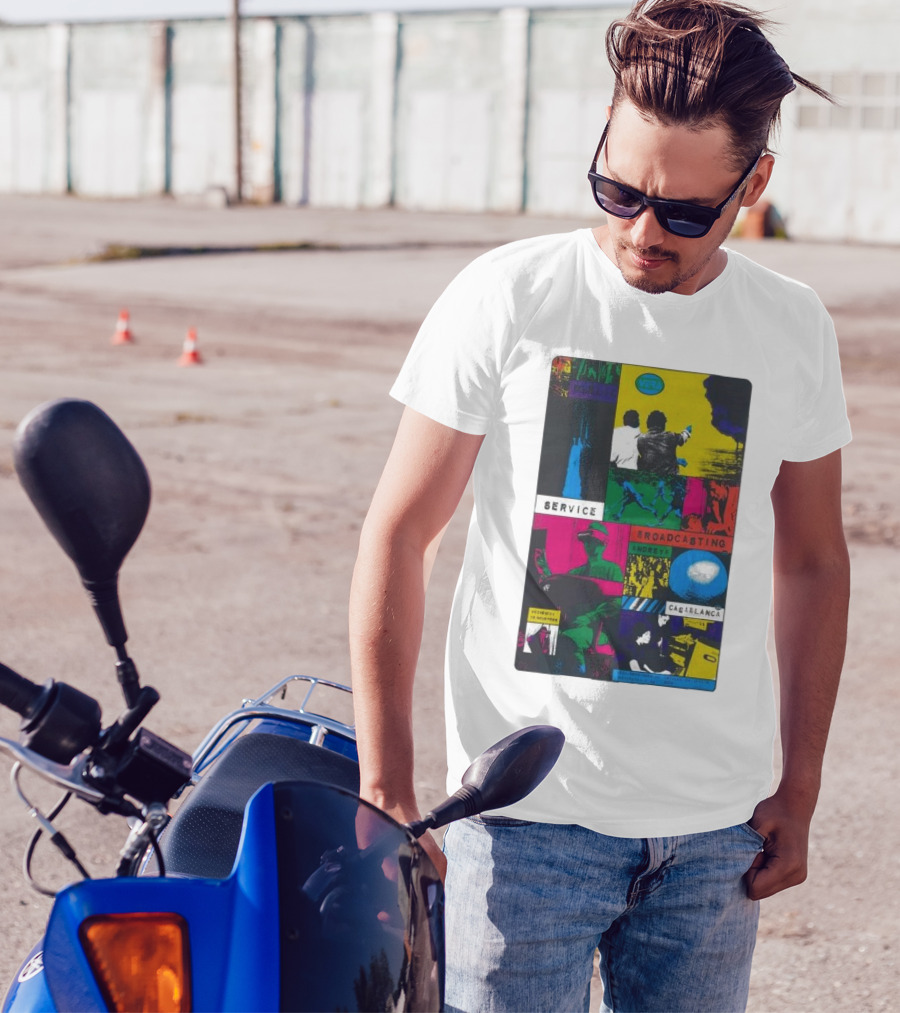 Service Broadcasting Groningen Netherlands Nov 13 2024 Tour Casablanca Public Image Limited T-Shirt