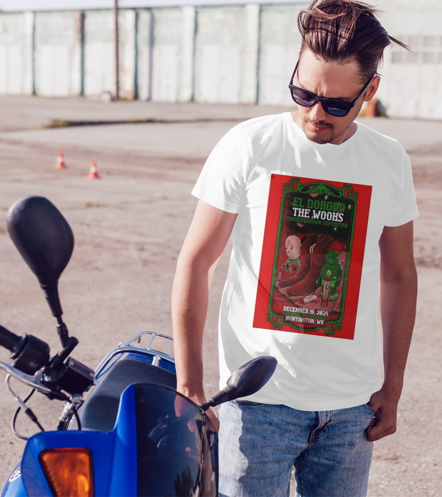 El Dorodo The Wooks Charlie Brown Superstar December 19 2024 Huntington WV T-Shirt