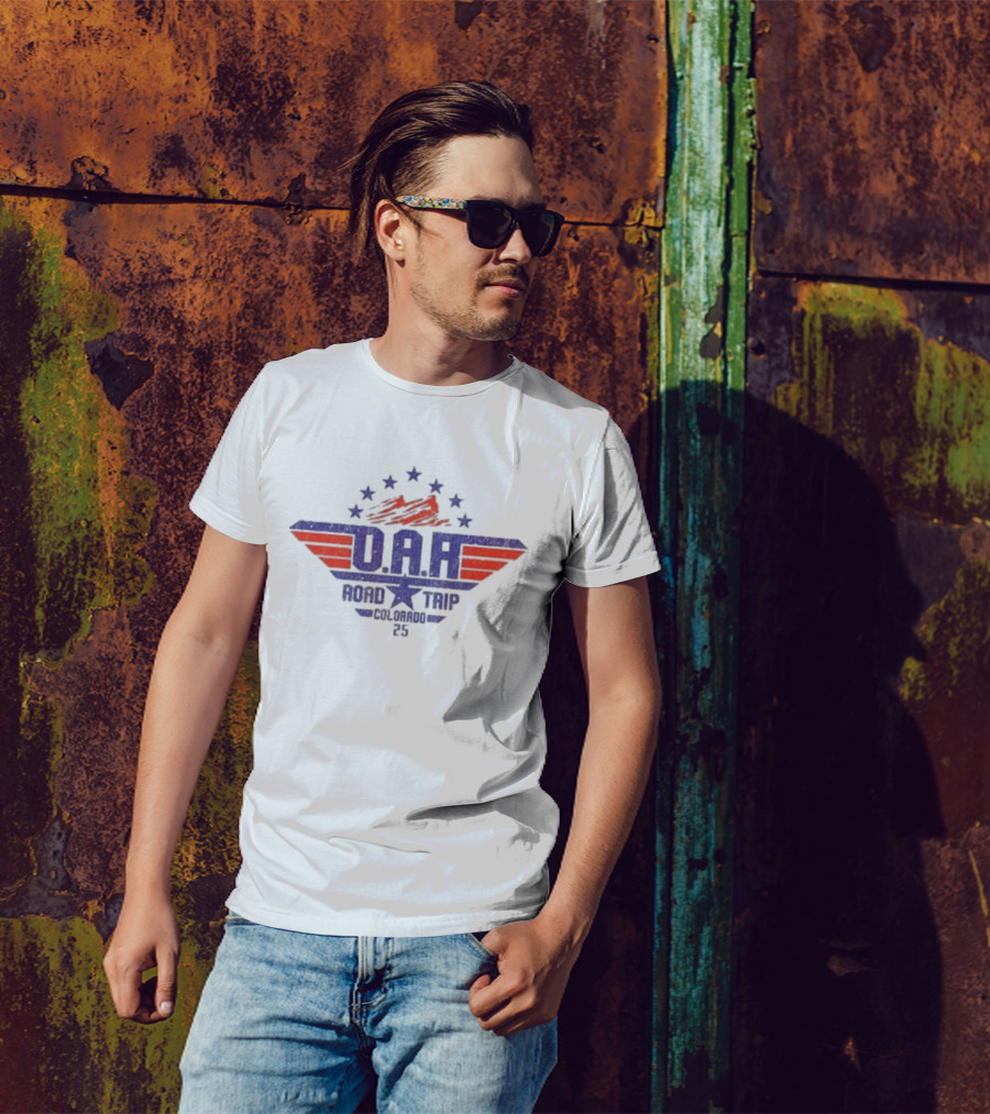 O.A.R. Road Trip Colorado 2025 Stars And Stripes Mountain Adventure T-Shirt