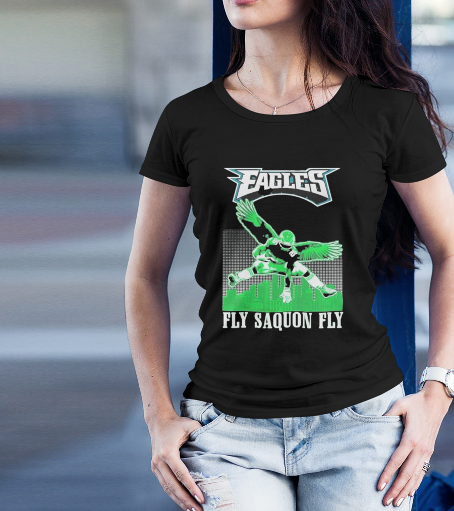 Eagles Fly Saquon Fly T-Shirt