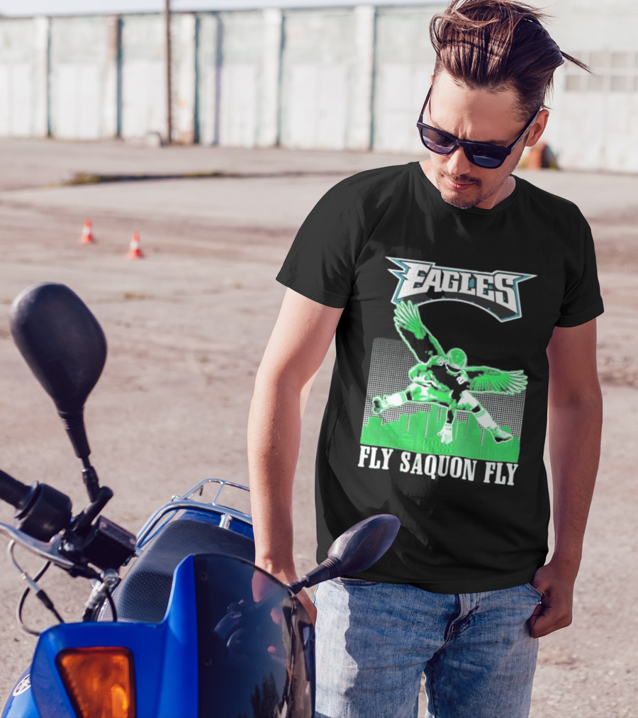 Eagles Fly Saquon Fly T-Shirt