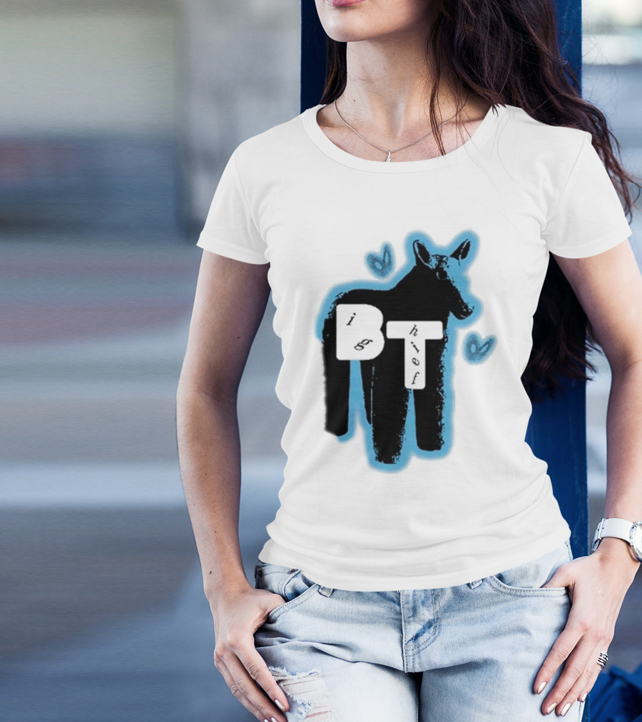 Big Thief BT Creature With Hearts T-Shirt