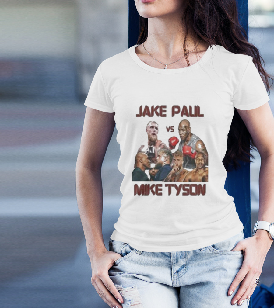 Jake Paul Vs Mike Tyson Boxing Match T-Shirt